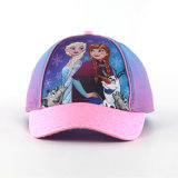 Fashion Sublimation Print Baby Caps with Shinning Brim