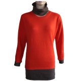 Gn 1606 Yak and Wool Blended Women's Knitted Pullover