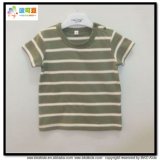 Round Neck Baby Wear Stripe Printing Newborn Shirts