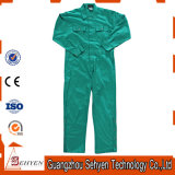 100% Cotton Green Coverall Workwear with Long-Sleeve for Garden Farmer