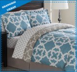 Turquoise Modern Pattern Design Cotton Printed Duvet Cover Bed Linen