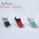 Anti-Bacterial Silver Fiber Cotton Socks for Men in Summer