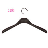 Personalized Display Plastic Hanger Black Coat Hanger