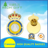 Alloy Die Casting Gift Badge with High Quality Imperial Crown