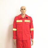 Manufacture Fireproof Safety Aramid Workwear with Magic Tape