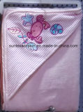 Cotton Velour Baby Hooded Towel