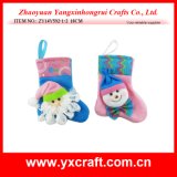 Christmas Decoration (ZY14Y592-1-2) Small Christmas Sock Toy Gift