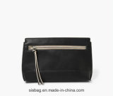Fashionable Contrast Color Purse Bag Zip Pouch Handbag
