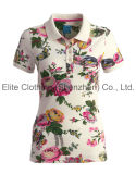 Quick Dry Sublimated Lady Polo Shirt (ELTWPJ-260)