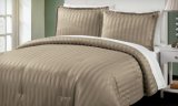 Striped Three-Piece Bedding Set 100% Cotton/Polyester