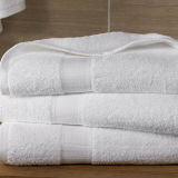 100% Cotton Plain White Towel (DPF2416)