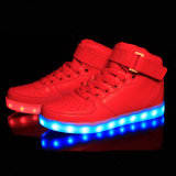 Top Sale LED Shoes Glowing Colorful Men/Women Light up Trainers