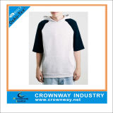 Custom Half Sleeve Printed Pullover Hoodies for Teen Boys