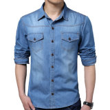 Men Cotton Fashion Casual Jeans Jacket & Dress Jeans Shirts