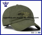 High Quality Army Green Cotton Military Cap/ Baseball Hat (SYC-0015B)