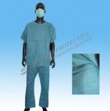 Nonwoven Disposable Doctor Suits, SMS Doctor Uniform for Surgical