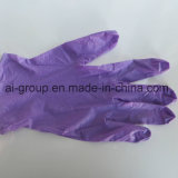 Disposable Purple Powder Free Vinyl Gloves for Beauty, SPA and Nail Supplies