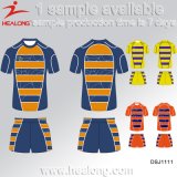 Healong Fashion Design Sportswear Rip-Protection Digital Printing Rugby Jersey