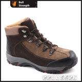 Geniune Leather Safety Boots with Steel Toe and Rubber Sole (SN5167)