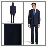 Bespoke Tailor Elegant Men's Slim Fit Navy Blue Cashmere Suit