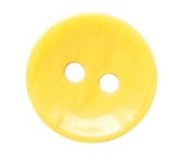 Resin Button with 2-Hold, Suitable for High Grade Trousers Coats