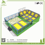 Large Indoor Trampoline with Jumping Bed Funny Amusement Park