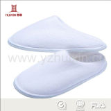 Most Popular Coral Fleece Embroidered Custom Hotel Slippers