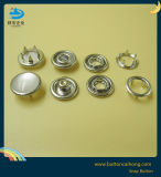 4 Parts Metal Pearl Prong Snap Buttons for Kid's Wear