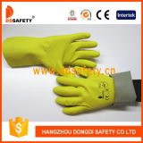 Ddsafety 2017 Rubber Yellow Household Latex Gloves