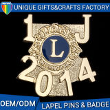 2017 Hottest Sale OEM Customize Metal Pins Soft Enamel Badges
