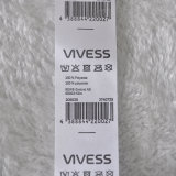 Simple Content Printed Label with Bar Code for Clothing