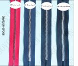 The Europian Clothing Metal and Platinum Teeth Zipper (SGS approved)