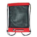 Polyester Hot Sale Gym Drawstring Bags with Mesh