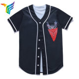 Hot Selling Wholesale Cheap Short Sleeve Baseball Jersey Black Baseball Uniform for Men