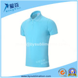Modal Sublimation Sky Blue Polo T-Shirt