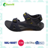 PU Upper with Plastic Patch Decoration, Men's Sporty Sandals