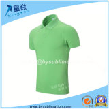 Green Color Modal Sublimation Polo Tshirt for