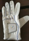 OEM Sheepskin Slip-Resistant White Golf Gloves Men Leather Custom