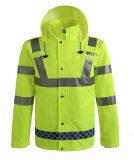 Waterproof and Breathable High Visibility Safety Workwear Jacket