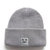 Custom Loosely Cap Hat Long Acrylic Beanie Knit Hat Winter Hat
