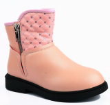Pink Leather Kid Cute Winter Baby Gilrs Boots Toddler 2017
