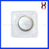 PVC Magnetic Button for Clothing (Grade N35-N52)