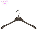 42cm Plastic Logo Printed Hanger with Non-Slip Rubber for Sale