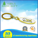 Fashion Oval Metal Keychain with Ten Years of Manufacturing Experience