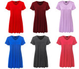 Women Summer Cotton Tops Blouse Soft T-Shirt