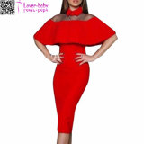 New Fashion Ladies Bodycon MIDI Dress L36170