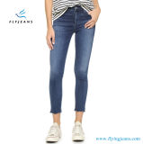 Skinny Blue High Waist Women Ninth Denim Jeans by Fly Jeans