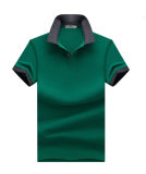 Wholesale Bulk Plain Green Short Sleeve Golf Polo Shirts for Men