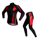Custom Sublimated Long Sleeve Cycling Jersey Jacket and Pants