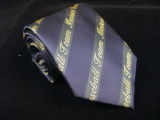 100% Silk/Polyester Custom Uniform Logo Tie